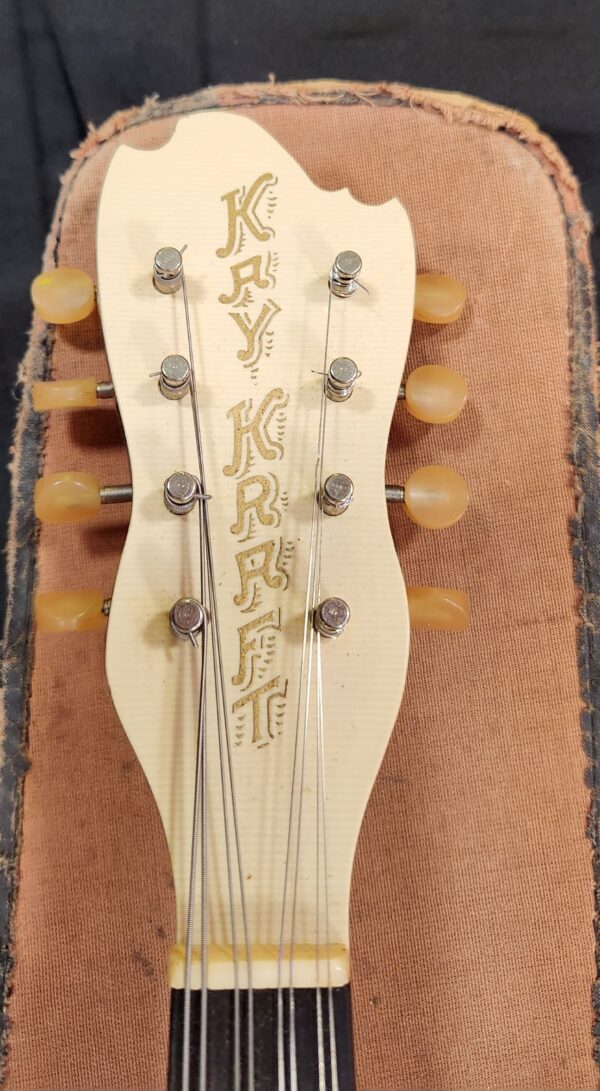 Rare! Kay Kraft Mandolin, 2 point Venetian - Image 4