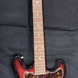 Vintage Kingston 1960s 1PU Solid Body Electric Guitar 2 Color Sunburst
