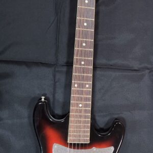 Vintage 1960's MIJ Ranger Kawai Teisco Electric Guitar Sunburst Gold Foil Pickup