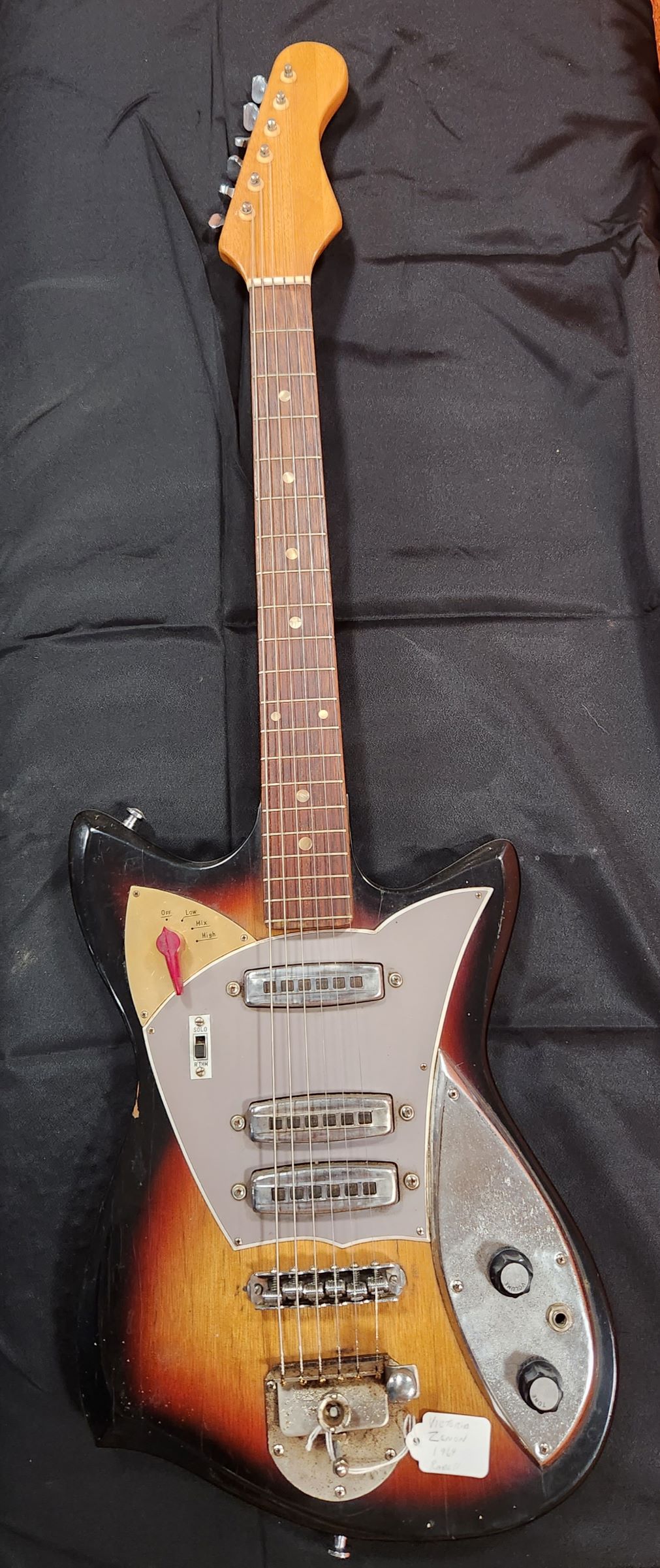 Vintage 1964 Victoria Zenon Sunburst - WEST GUITAR CENTER