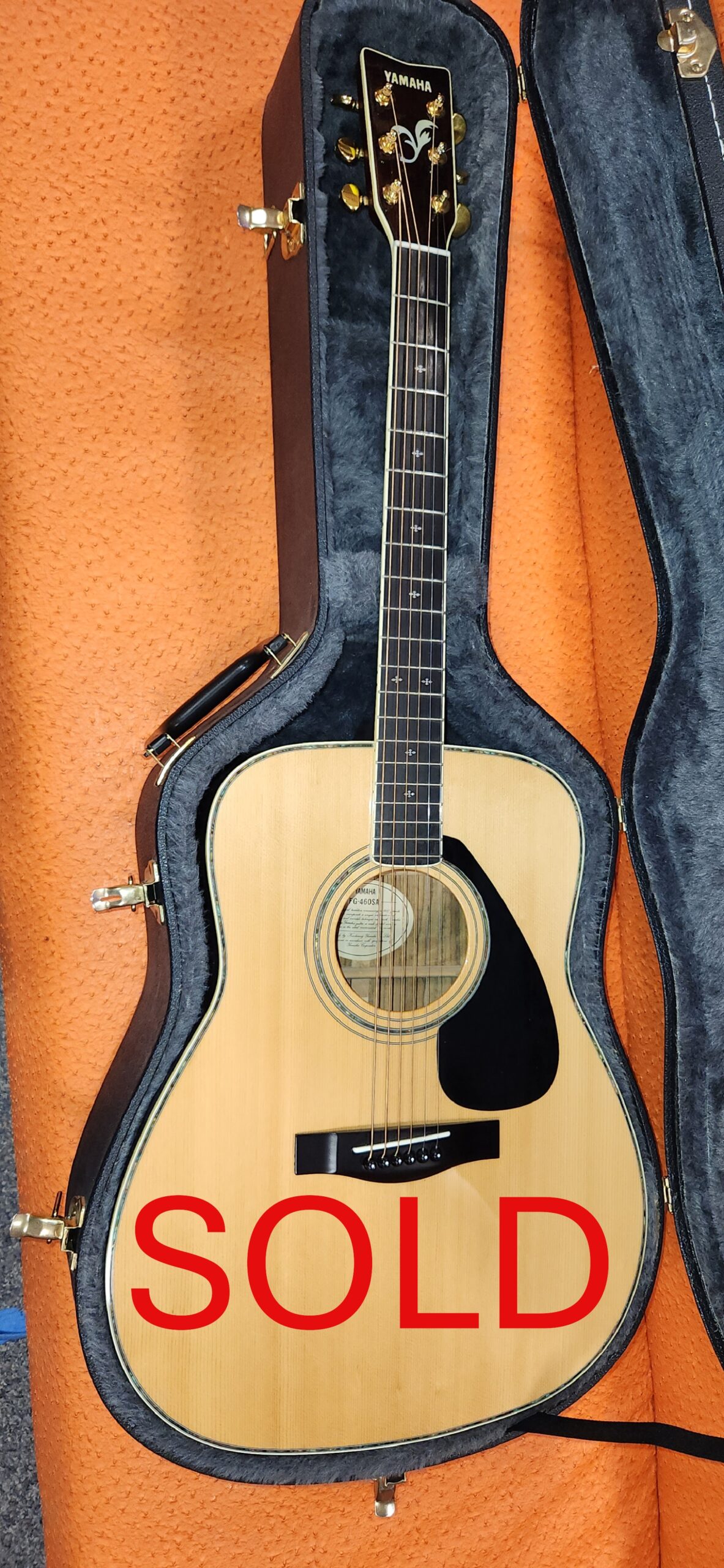 1991 Yamaha FG-460SA w/case - WEST GUITAR CENTER