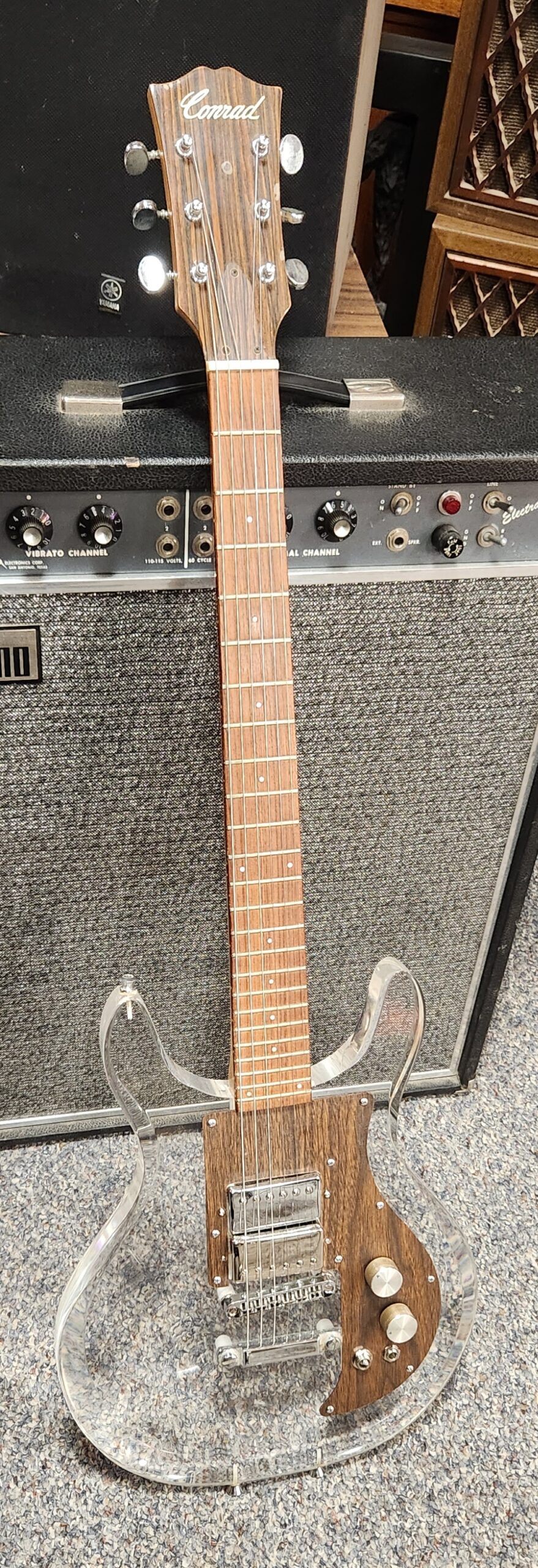 Acrylic Conrad Guitar 1960's | WEST GUITAR CENTER