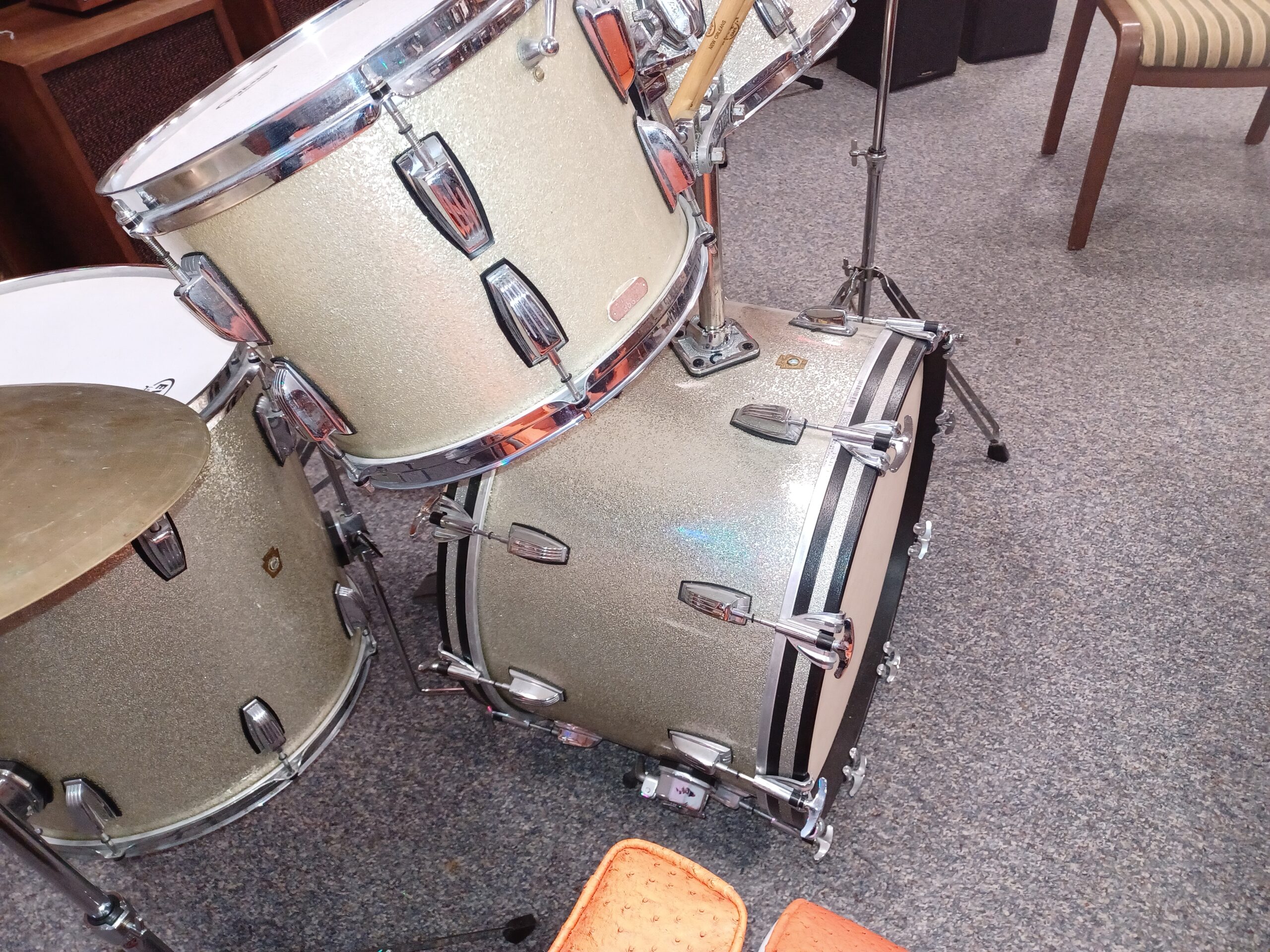 Ludwig 1965 Drum Set11 WEST GUITAR CENTER