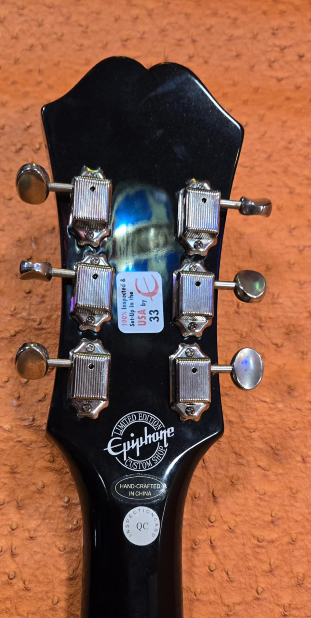 2012 Epiphone Riviera P93 Electric Guitar w/case - Image 7