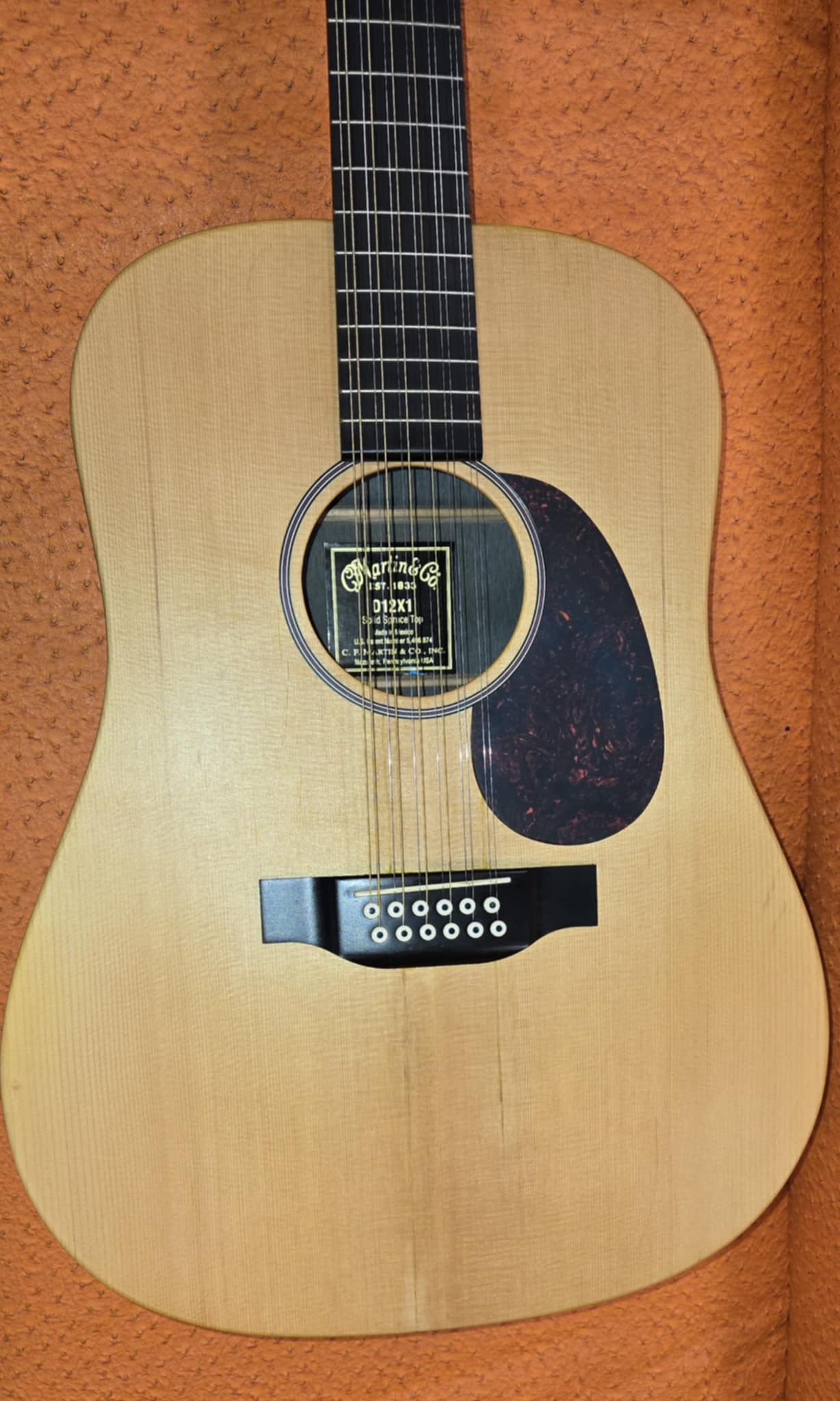 Martin MIM 12 String Acoustic-Electric Guitar - Image 3