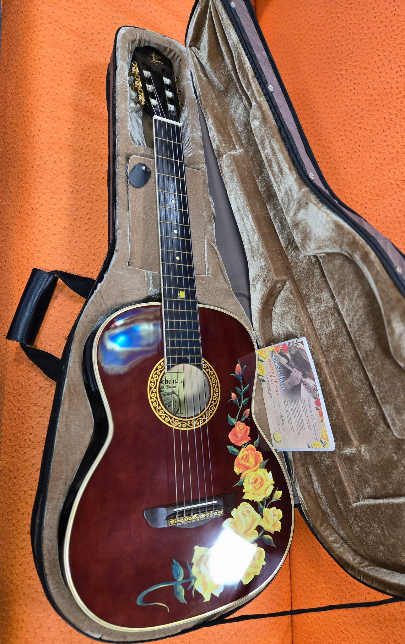 2007 Esteban Spanish Rosas Classical Acoustic-Electric Guitar